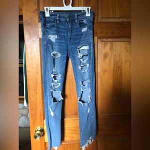 American Eagle size 6 next level stretch high rise Jegging
